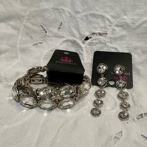 Drippin In Starlight Earrings, 2 Diva In Disguise Bracelets